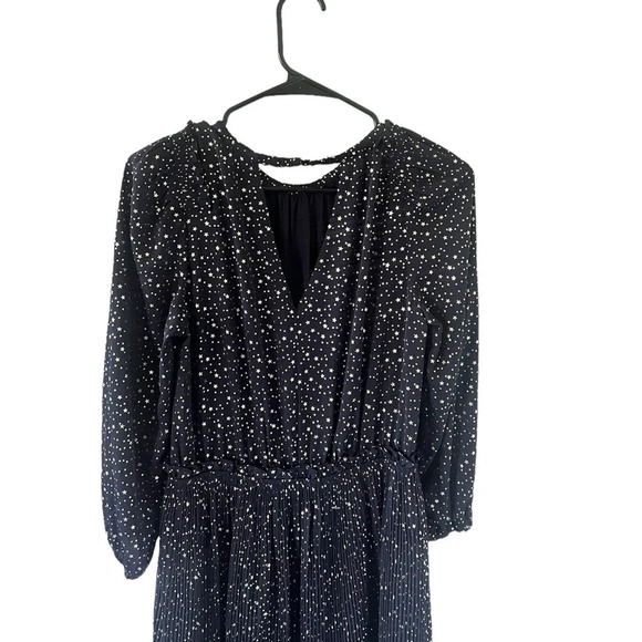 Current Air Anthropologie Navy Star Dress - Picture 7 of 10